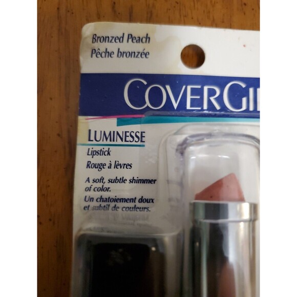 Cover Girl Luminesse Lipstick 345 Bronzed Peach 2 Packages New NIB - Picture 3 of 6
